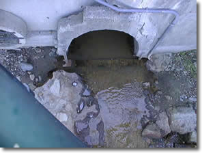 drain to the Grand River